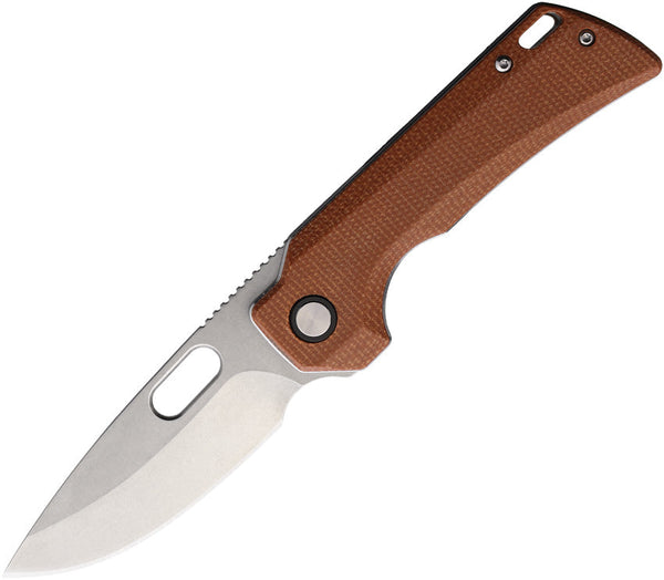 Rough Ryder Linerlock Brown Micarta