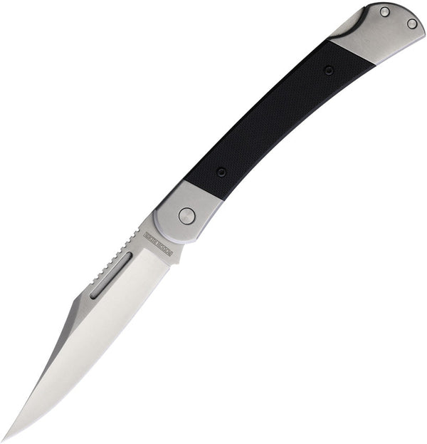 Rough Ryder 5" Lockback Black Red G10