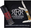 Rough Ryder Reserve Roundup Brown Stag Bone