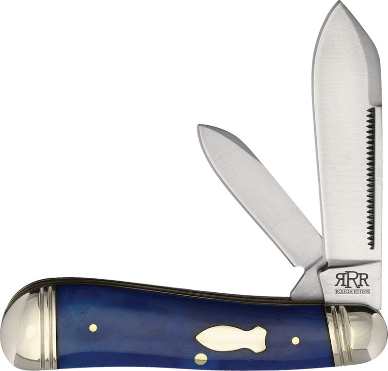 Rough Ryder Reserve Hogleg Peanut Blue Smooth