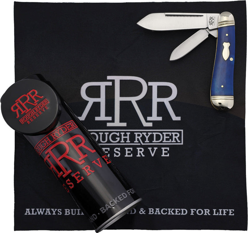 Rough Ryder Reserve Hogleg Peanut Blue Smooth