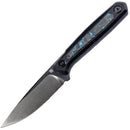 Real Steel Dex Apex Fixed Blade Blue CF