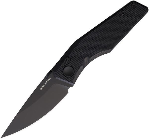 Real Steel Spectrum Button Lock Black G10