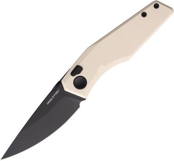 Real Steel Spectrum Button Lock Ivory G10