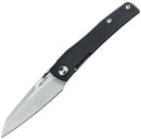 Real Steel Destra Linerlock Black G10