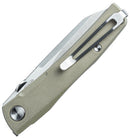 Real Steel Destra Linerlock Coyote G10