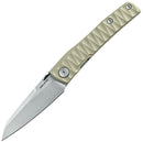 Real Steel Destra Linerlock Coyote G10