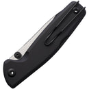 Real Steel Yak Lockback Black Flat