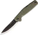 Real Steel Yak Lockback Green Scandi