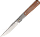 Real Steel Barlow RB-7 Framelock Micarta