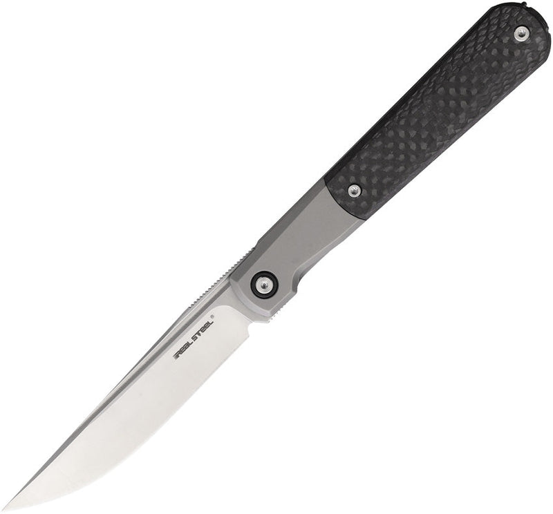Real Steel Barlow RB-7 Framelock CF