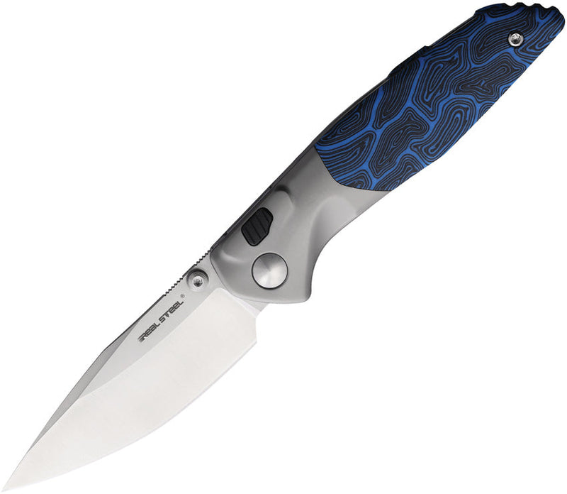 Real Steel Hoeft Button Lock Blue G10