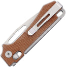 Real Steel Vis Crossbar Lock Nat Micarta