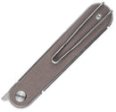Real Steel Iris Linerlock Coyote