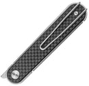 Real Steel Iris Linerlock CF/G10