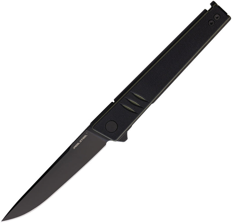 Real Steel Kikashi Linerlock Blk/Grn