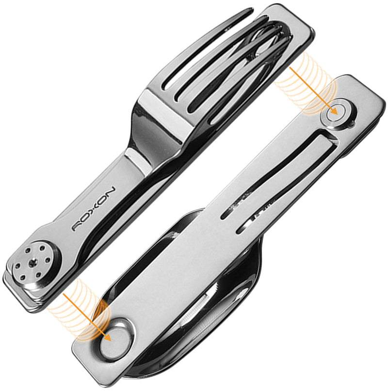 ROXON 2 in 1 Camping Utensil Set