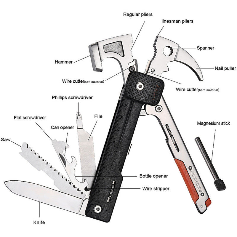 ROXON Rhino 17 in 1 Hammer Multitool