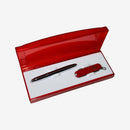 Fisher Space Pen Victorinox Set – Chrome Bullet & Red Knife