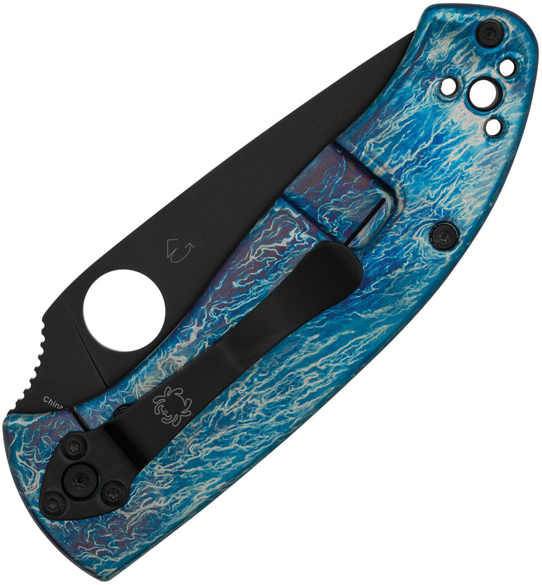 Spyderco Tenacious R.I.L. Ti Blue