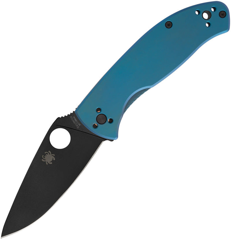 Spyderco Tenacious R.I.L. Titanium Blue
