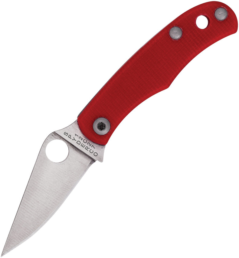 Spyderco Bug Slip Joint Red G10