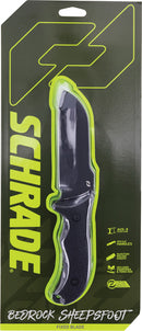 Schrade Bedrock Sheepsfoot Fixed Blade