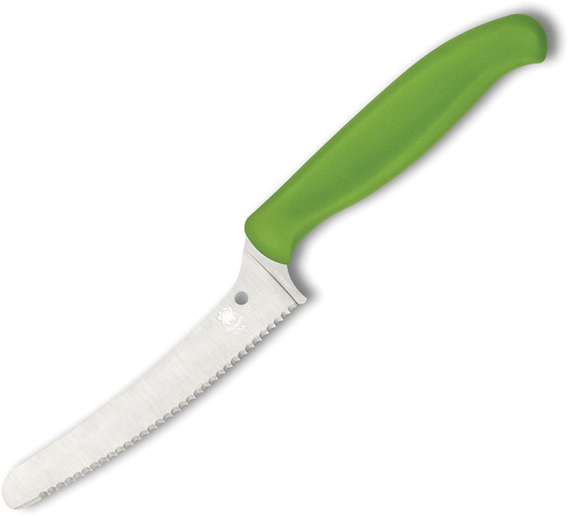 Spyderco Z-Cut Kitchen Knife Green