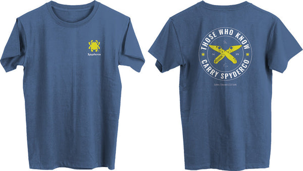 Spyderco Those Who Know T-Shirt XL