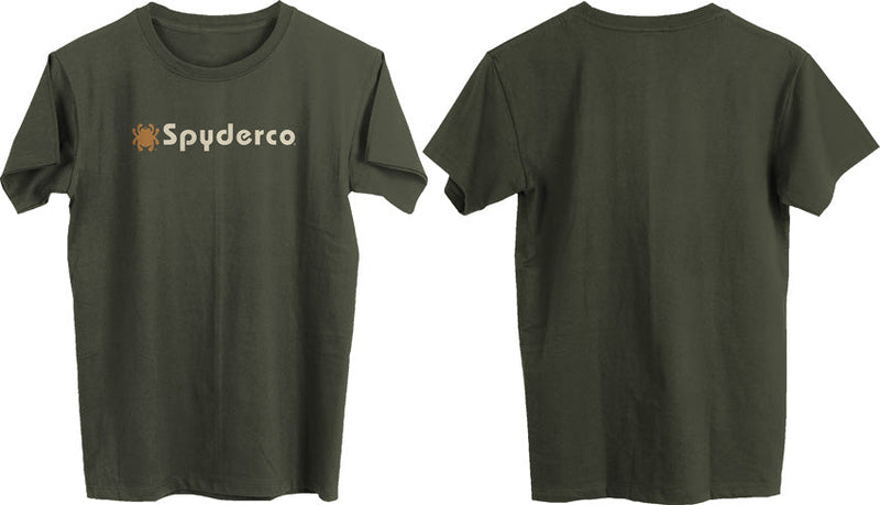 Spyderco Logo T-Shirt Green 2XL