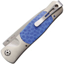Santa Fe Stoneworks Tesoro Button Lock Blue Brain