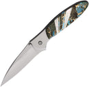 Santa Fe Stoneworks Kershaw Leek Framelock Turquo