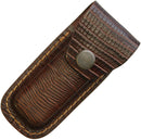 Sheaths Leather Belt Pouch Lizard