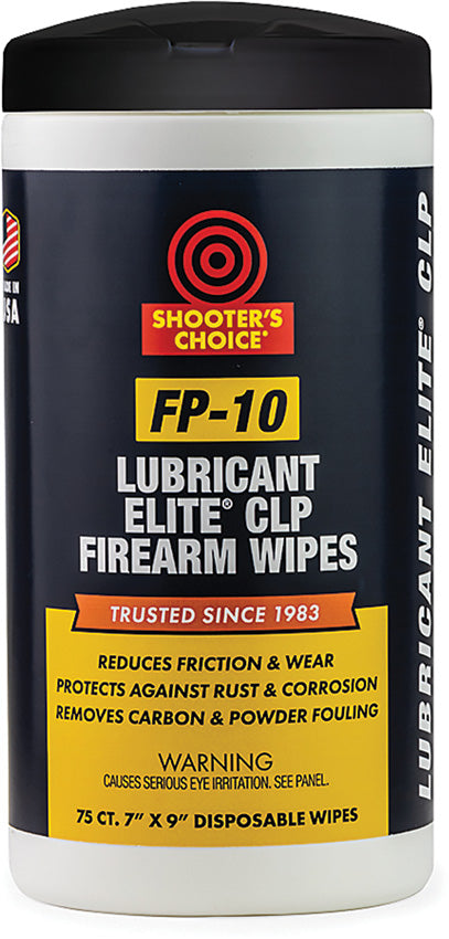 Shooters Choice FP-10 Lubricant Elite Wipes