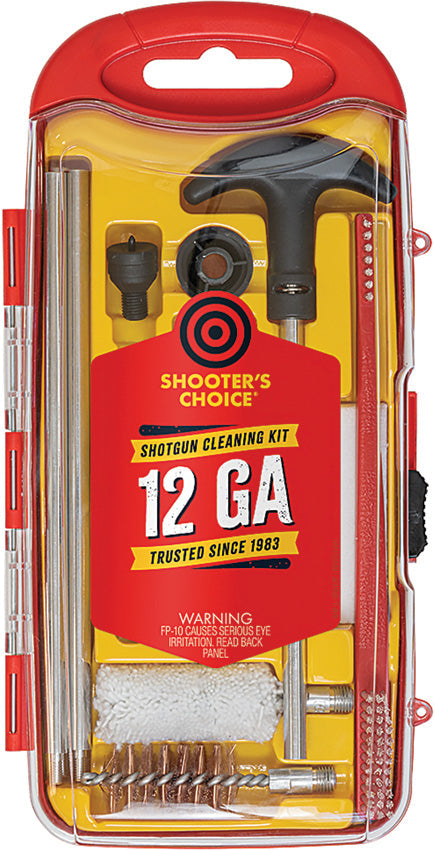 Shooters Choice Shotgun Cleaning Kit 12ga
