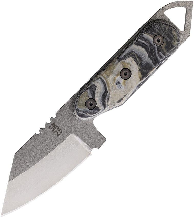 Shed Knives 2025 Tanto Fixed Blade Burl