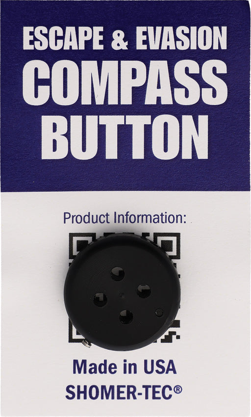 Shomer-Tec Compass Button Black