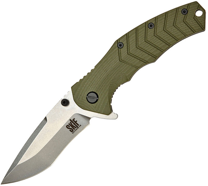 SKIF Knives Griffin Framelock SW Olive
