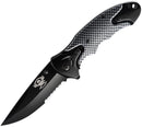Skallywag Tactical Orca Linerlock Black/Silver