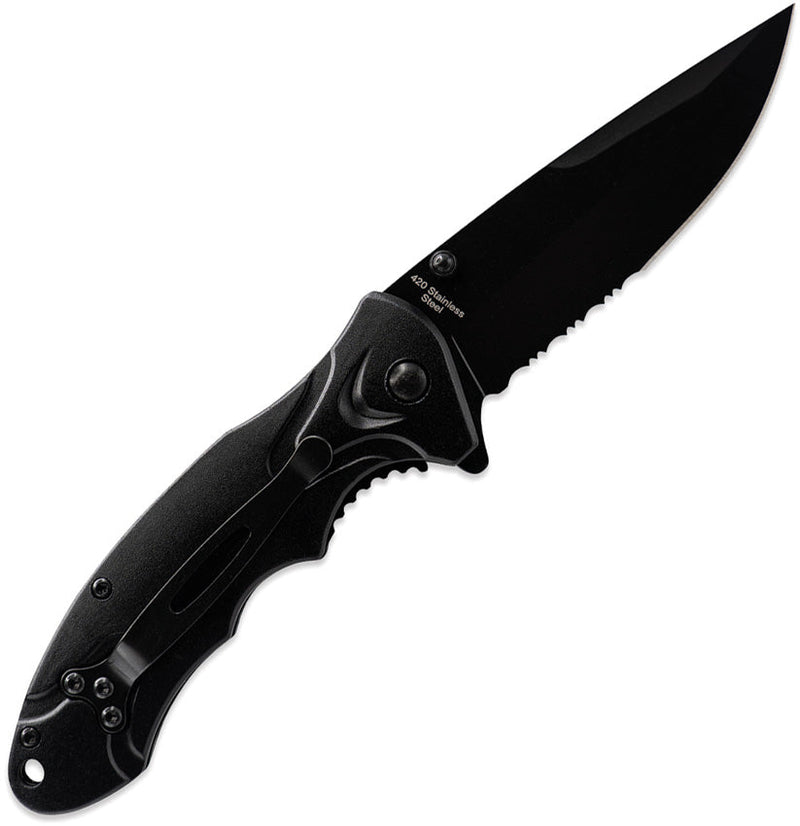 Skallywag Tactical Orca Linerlock Black/Silver