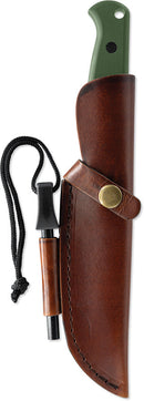 Skallywag Tactical Wanderer Fixed Blade Grn G10