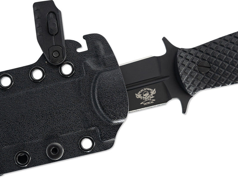 Skallywag Tactical The Malice Fixed Blade Black
