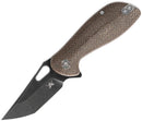 Skallywag Tactical Mudskipper Linerlock Brown
