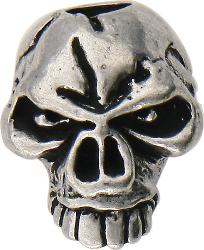 Schmuckatelli Co Emerson Skull Bead Pewter