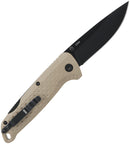 SOG Adventurer Lockback FDE/Blk