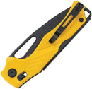SRM Knives Mirage 239X Ambi Lock Yellow