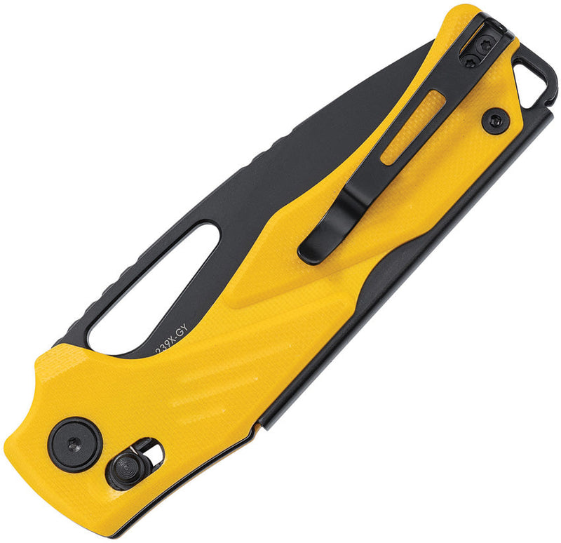 SRM Knives Mirage 239X Ambi Lock Yellow