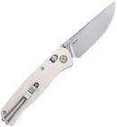 SRM Knives 255L-GK Ambi Lock White
