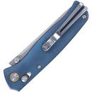 SRM Knives 255L Ambi Lock Blue Ti