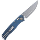 SRM Knives 255L Ambi Lock Blue Ti
